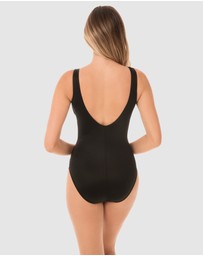 Miraclesuit Swimwear  - Crossover Draped Shaping Swimsuit