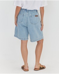 ALEXANDRA - Harvey Shorts Light Blue Denim
