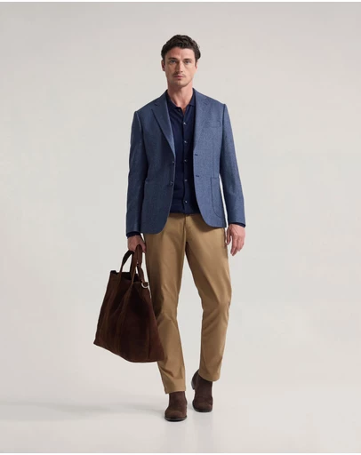 Oxford - Wordsworth Wool Herringbone Blazer