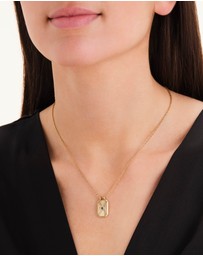 Rosefield - Evil Eye Amulet Gold-Tone Necklace