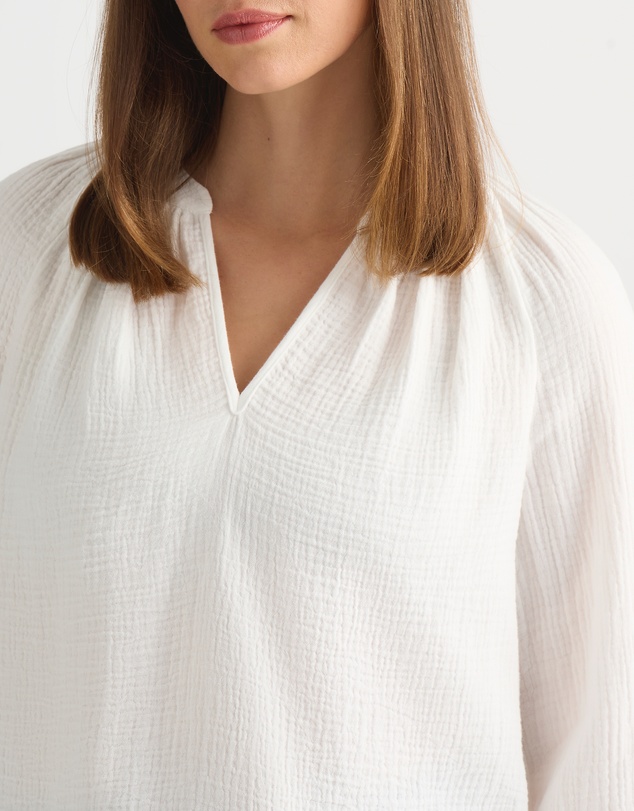 David Lawrence - Yana Cotton Crinkle Blouse