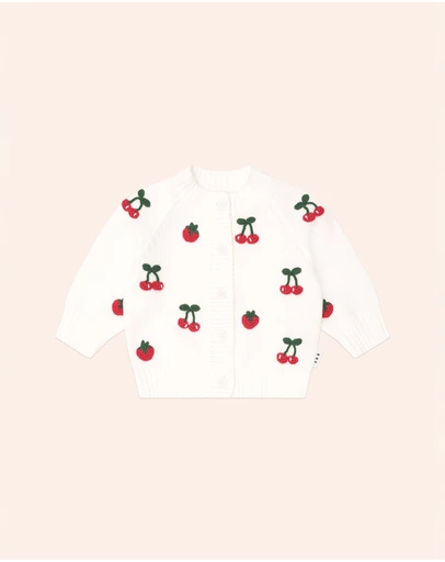 Huxbaby - Tutti Frutti Crochet Cardigan - Babies-Kids