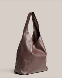 VESTIRSI - Scarlett 2.0 Dark Chocolate Leather Hobo