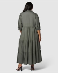 Sunday In The City - Halo Midi Shirt Dress