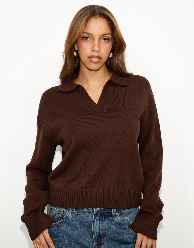 Dazie - Freya Knit Polo