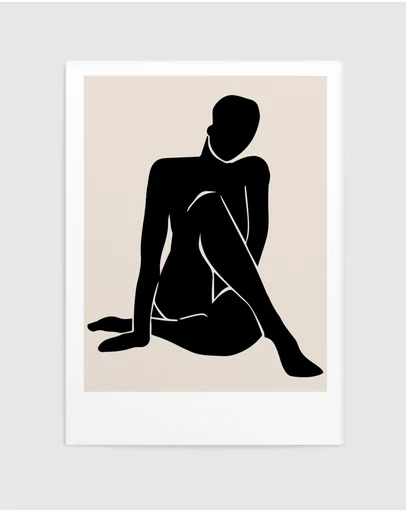 Olive et Oriel - Le Femme I Art Print