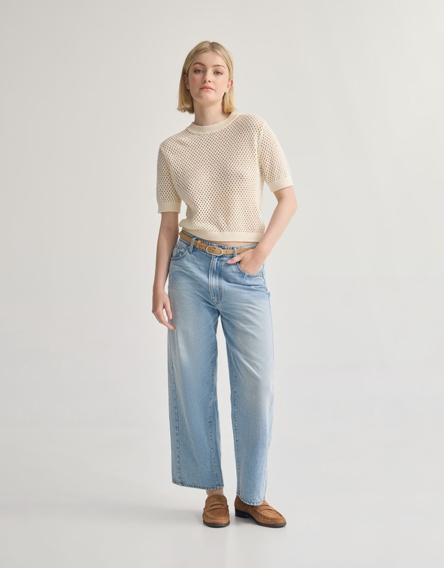 Oxford - Luna Cotton Knit Top