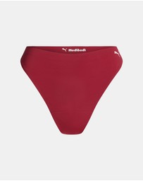 Modibodi - Puma X Modibodi Seamfree Active Hi Waist Period Thong Light Absorbency