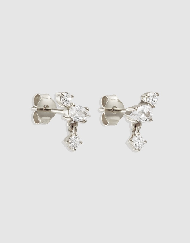 By Charlotte - No Rain, No Flowers Stud Earrings