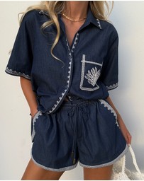 KIVARI - Emile Chambray Shirt
