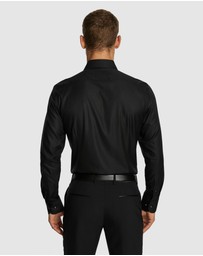 yd. - Monaco Pure Cotton Textured Dress Shirt