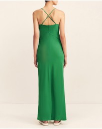 Shona Joy - Rio Asymmetric Cowl Maxi Dress
