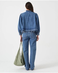 Seventy + Mochi Denim - Ziggy Cropped Jacket