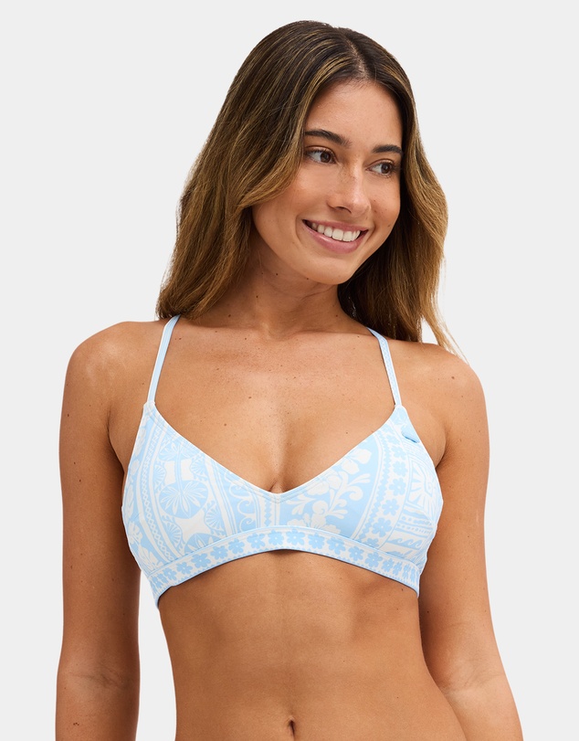 Roxy - Womens Florita Athletic Tri Bikini Top
