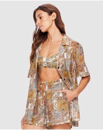 The Upside - Vadella Andie Paisley Shirt