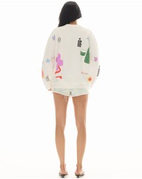 THE TALES - Illustrated Postcards Sweater