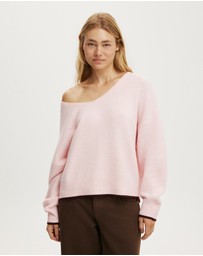 Cotton On - Softest Luxe Slouchy V Knit