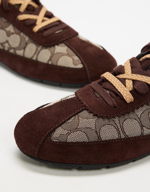 Coach - Coach Soft Sneaker With Signature Jacquard