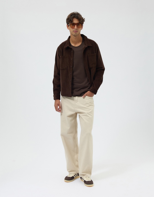 AERE - Easy Linen Blend LS Tee