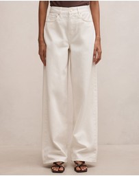 Forever New Petite - Gia Petite High Rise Wide Leg Jeans