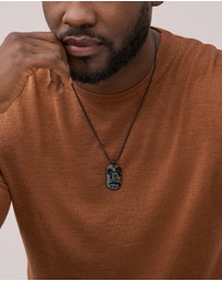 Fossil - Jewelry Black Pendant Necklace