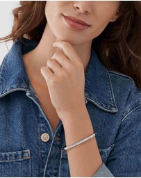 Fossil - Sadie Silver-Tone Bracelet