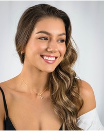 Georgini - Georgini Luxury Letters H Initial Pendant Gold