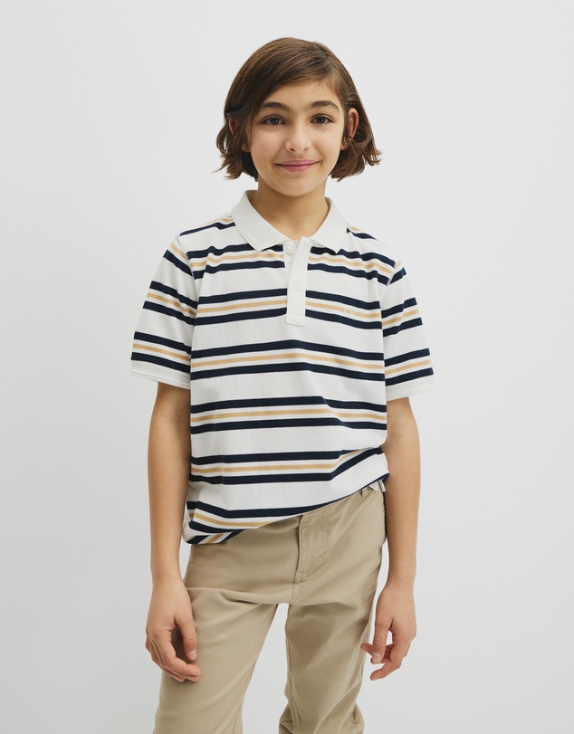 Country Road - Teen Australian Cotton Stripe Polo
