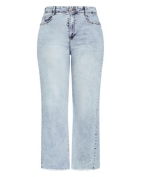 City Chic - Harley Fit Aliya Wide Leg Jean