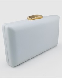 Izoa - Bianca PU Leather Clutch