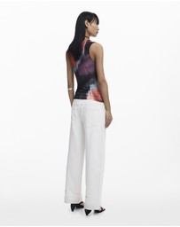 Desigual - Draped neckline T-shirt