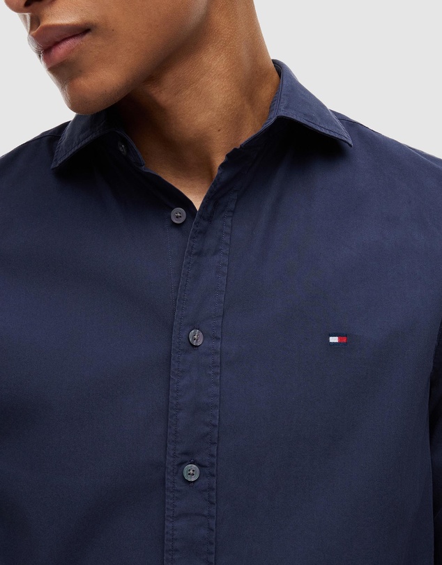 Tommy Hilfiger - Regular Fit Washed Poplin Shirt