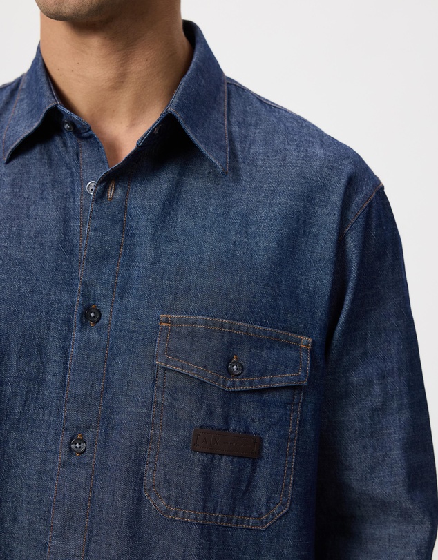 Armani Exchange - Over Fit Denim Shirt
