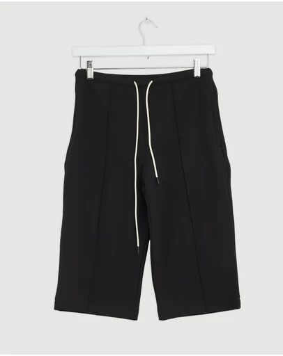 Revibe - Repaired Bassike Refined Pinstitch Capri Pants - AU 6