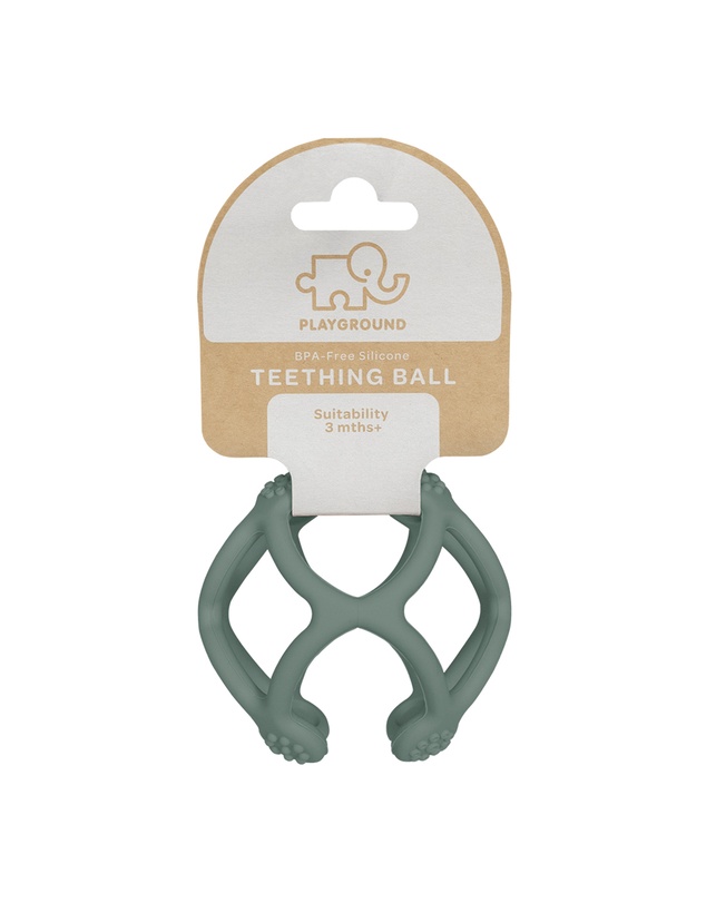 Playground - Silicone Teething Ball - Sage