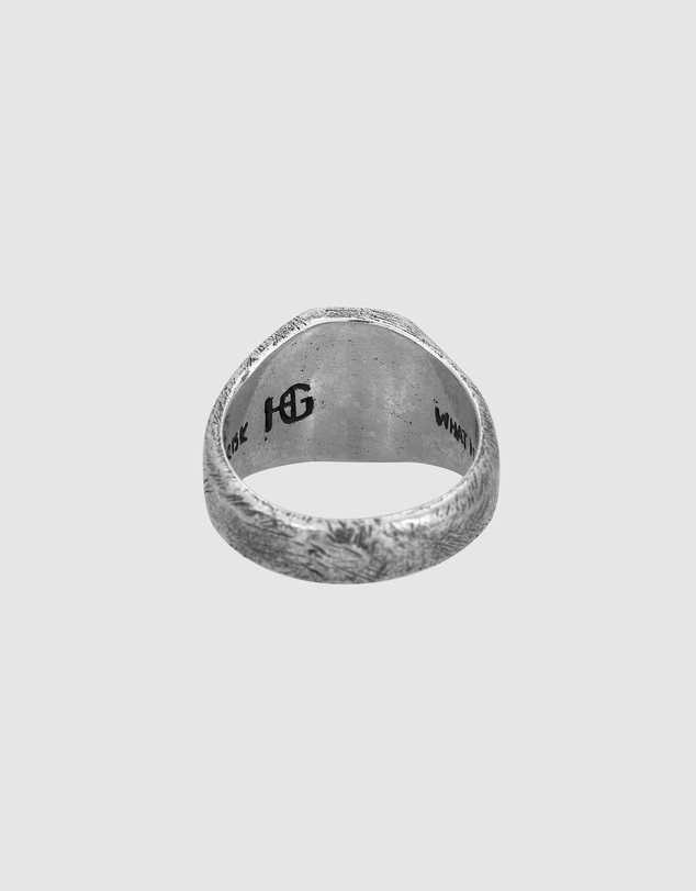 Haze & Glory - ICONIC EXCLUSIVE - Thunder Lightning Ring in Oxidised 925 Silver