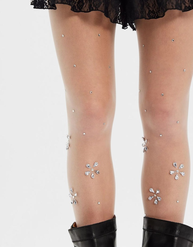 High Heel Jungle - Glace Fleur Tights