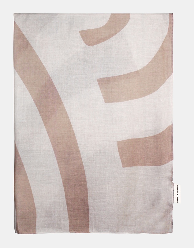 Morgan & Taylor - Evie Light-Weight Scarf in Beige