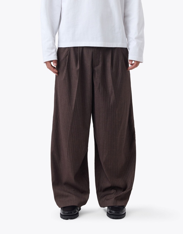 Zanerobe - Pinstripe Mega Pant Choc Stripe