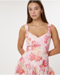 Romance by Honey and Beau - Eve Flare Midi Dress
