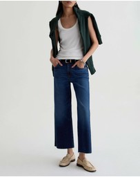 AG Adriano Goldschmied - Saige Wide Leg Crop Jeans