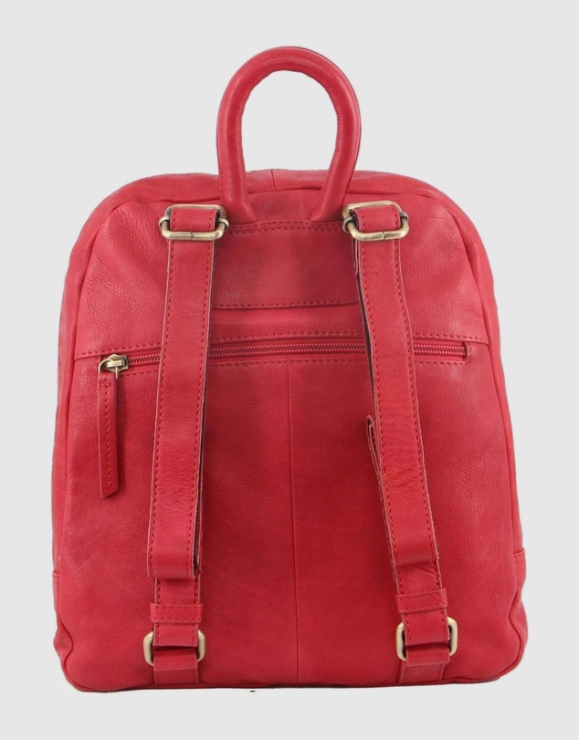 Pierre Cardin - Woven Leather Backpack