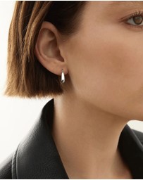 Najo - La Muse Silver Stud Earrings