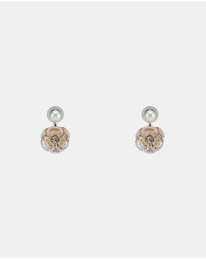 ALDO - Ledoyen Pearl Floral Earrings