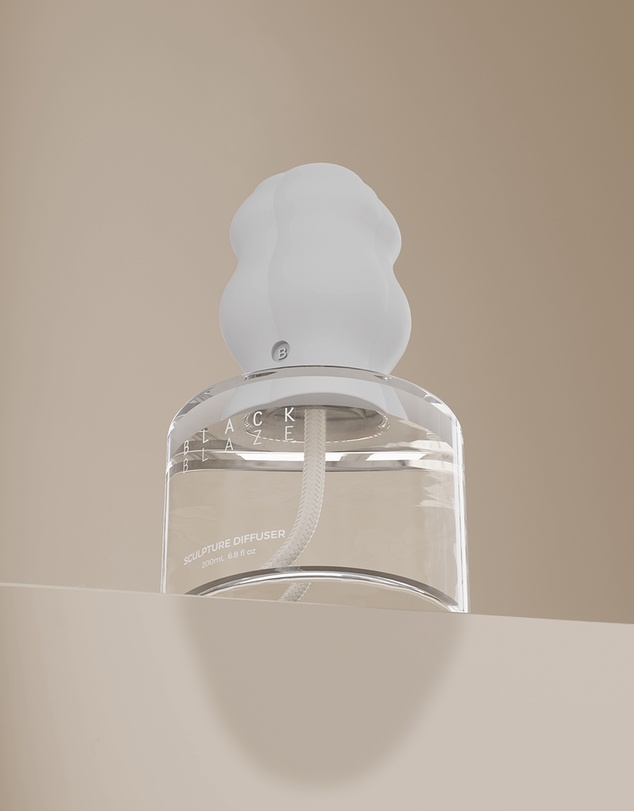Black Blaze - Clary Sage Sculpture Diffuser