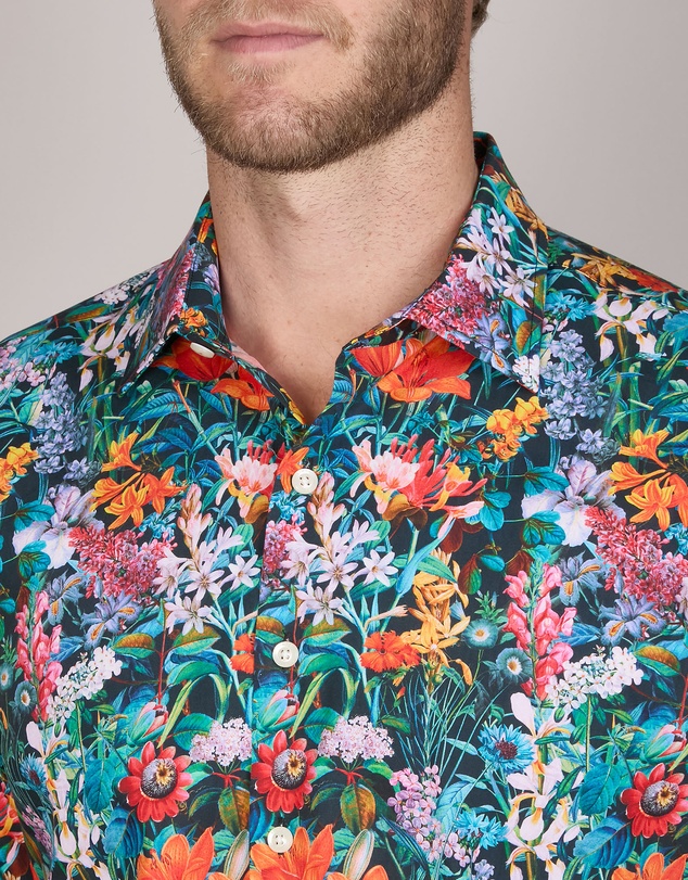 Simon Carter - Wild Bloom Digital Print Shirt