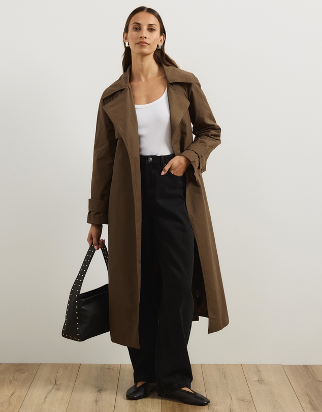 Atmos&Here - Cora Lightweight Trench Coat
