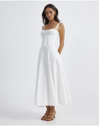 SNDYS - Drop Waist Dress - ICONIC EXCLUSIVE