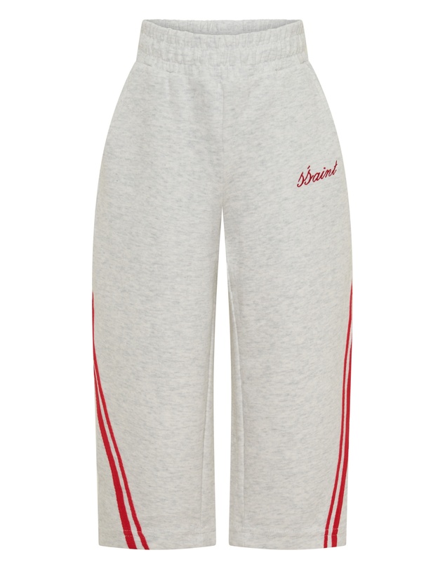 SSAINT - Kids Barrel Pants Grey & Red