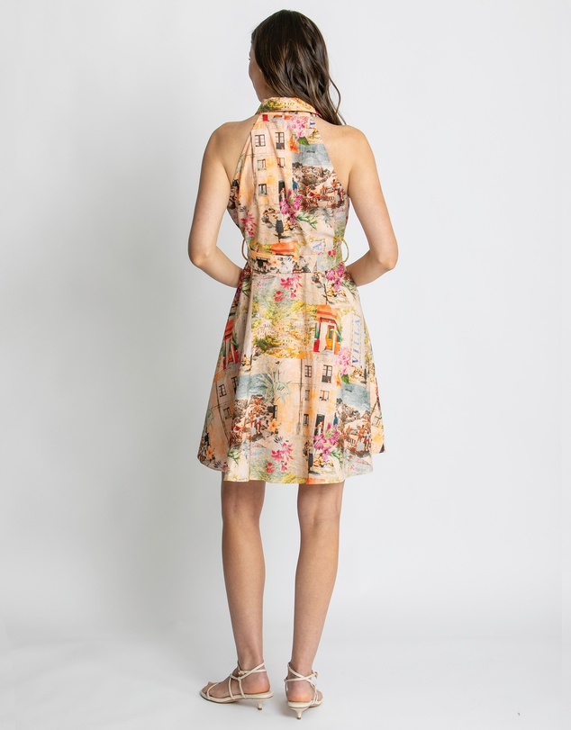 KACHEL - Amelia Mini Shirt Dress